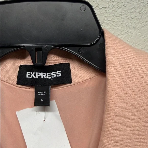 Express Light Pink Blazer Size Large - Picture 2 of 3